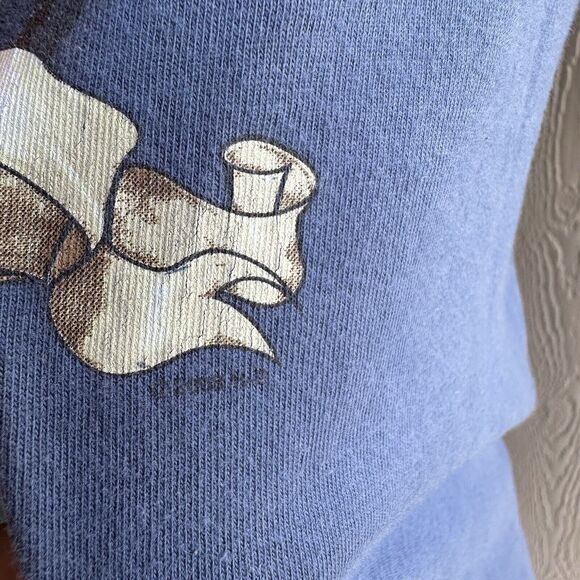 Harley Davidson Shirt Men XL Blue American Flag Eagle Franklin TN Motorcycle Y2K - Picture 3 of 6